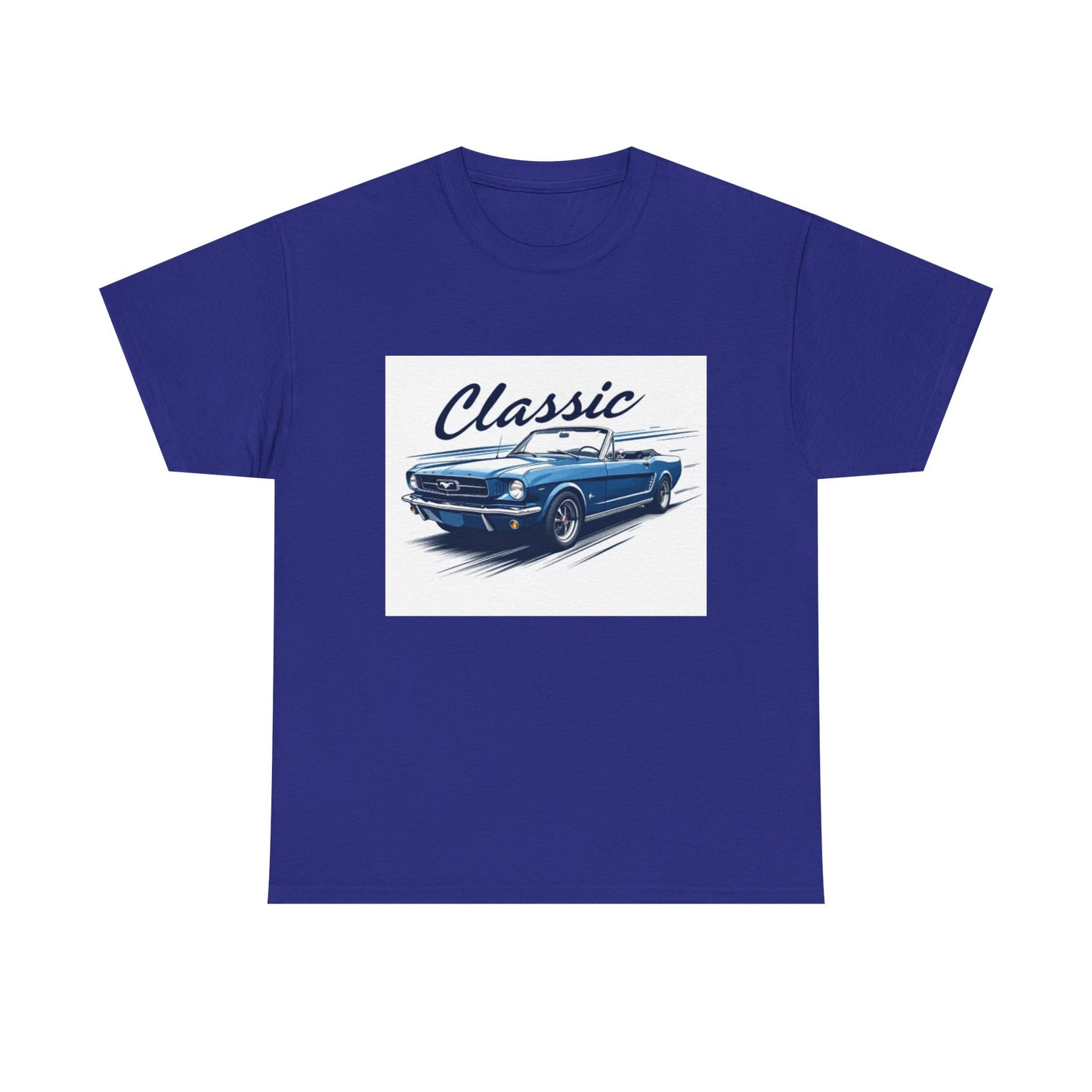 Classic Car Lover Unisex Heavy Cotton Tee | Vintage Auto Graphic Shirt, Gift for Car Enthusiasts, Retro Apparel, Father’s Day Gift