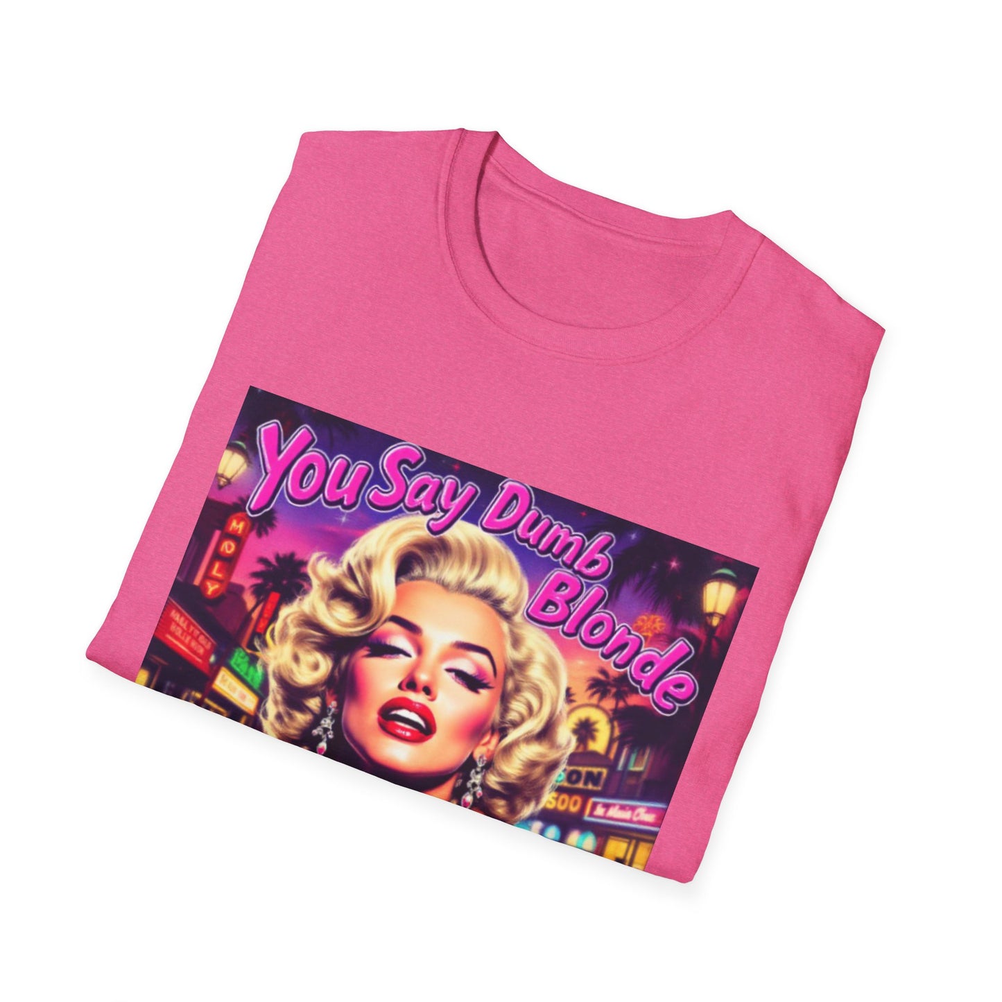 Marilyn Monroe Graphic T-Shirt, Vintage Style Tee, Funny Quote Top, Gift for Friends, Casual Apparel