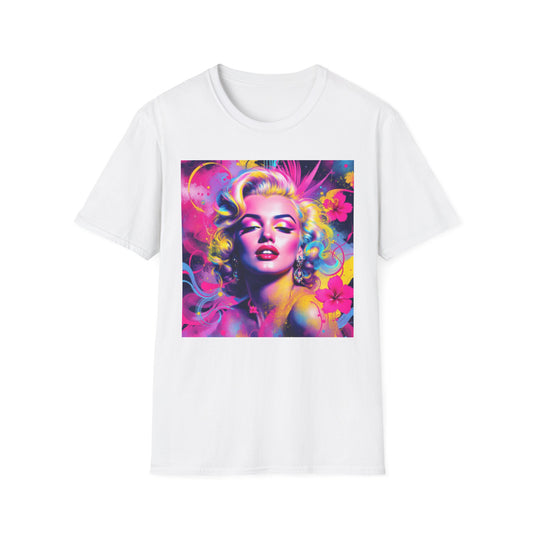 Colorful Marilyn Monroe T-Shirt, Vintage Art Tee, Pop Culture Apparel, Gift for Fans, Retro Style Top, Statement T-Shirt