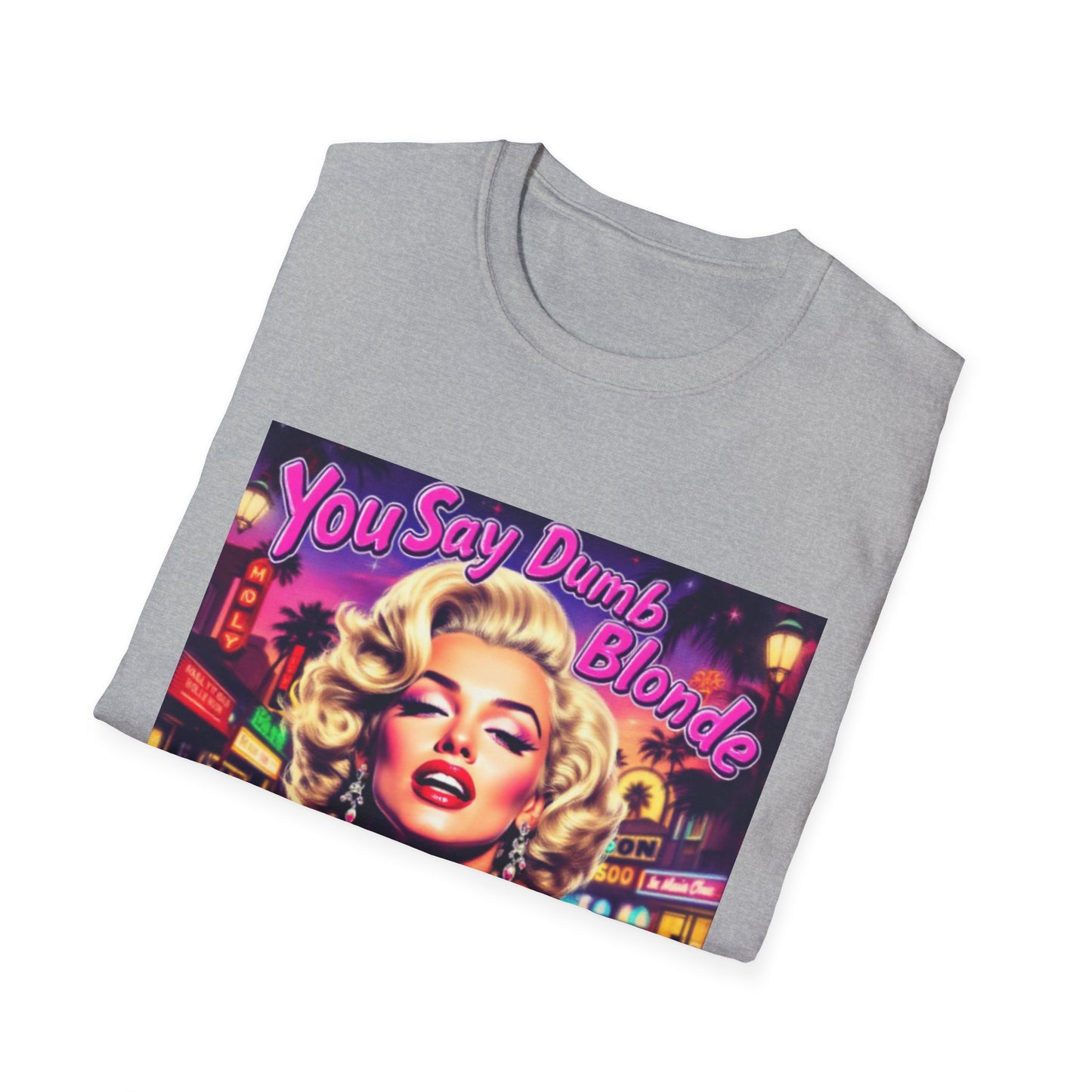 Marilyn Monroe Graphic T-Shirt, Vintage Style Tee, Funny Quote Top, Gift for Friends, Casual Apparel