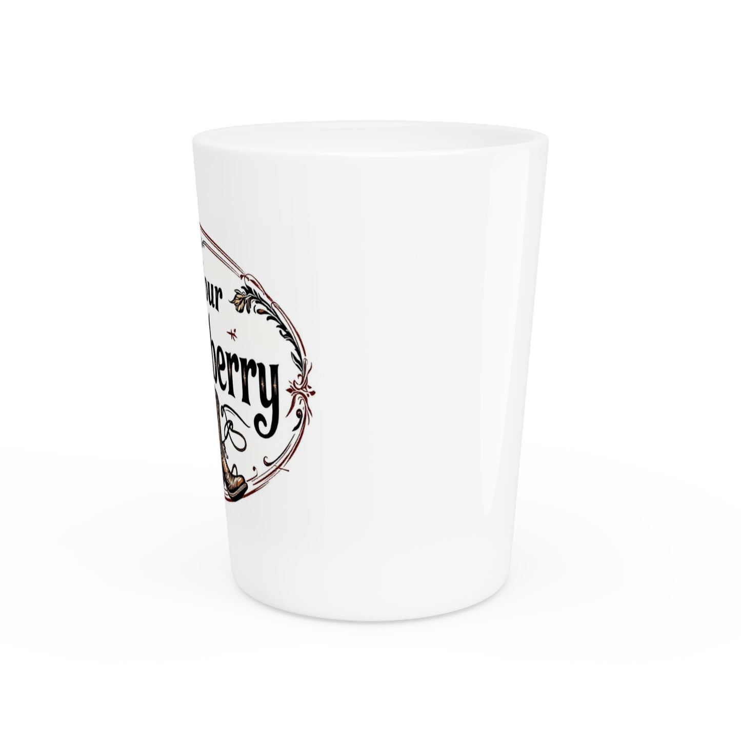 Rustic Shot Glass - I'm Your Huckleberry, Barware Gift, Western Decor, Cowboy Party Favor, Holiday Celebration Drinkware