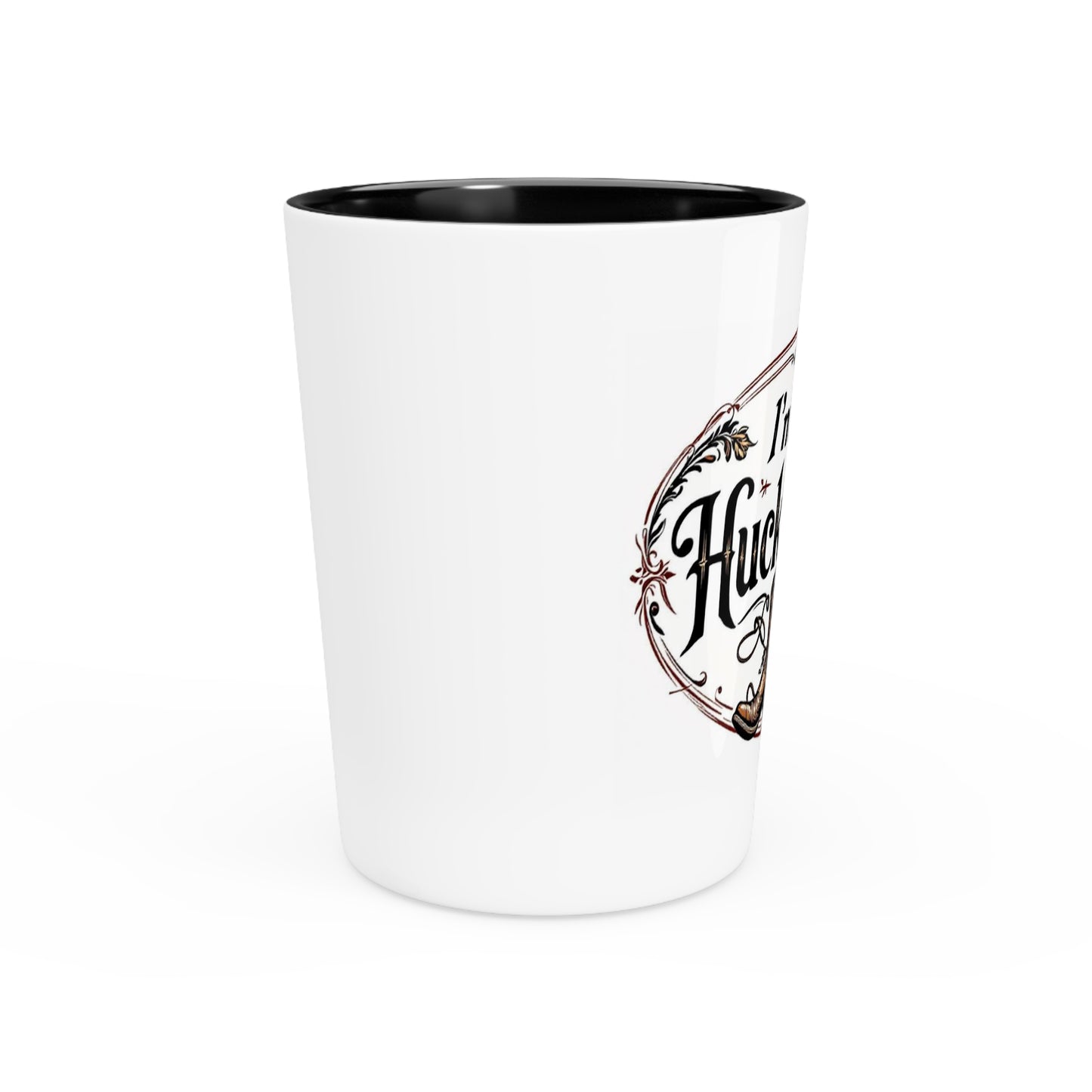 Rustic Shot Glass - I'm Your Huckleberry, Barware Gift, Western Decor, Cowboy Party Favor, Holiday Celebration Drinkware