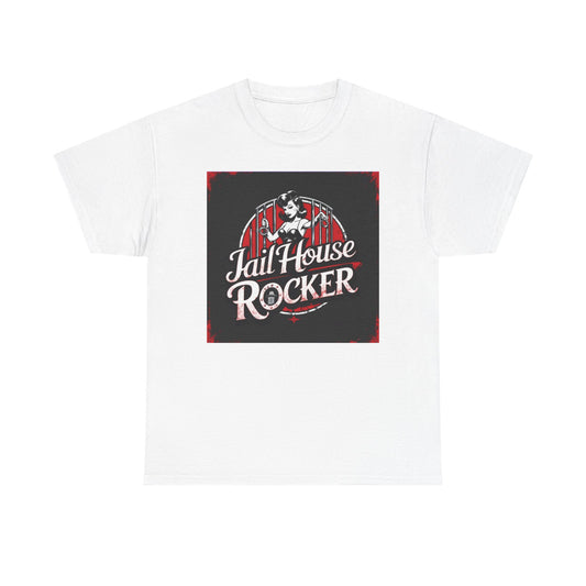 Jail House Rocker Tee, Vintage Music Shirt, Rock and Roll Gift, Unisex Graphic T-Shirt, Concert Outfit, Casual Wear