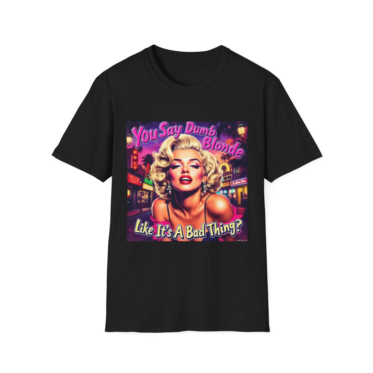 Marilyn Monroe Graphic T-Shirt, Vintage Style Tee, Funny Quote Top, Gift for Friends, Casual Apparel