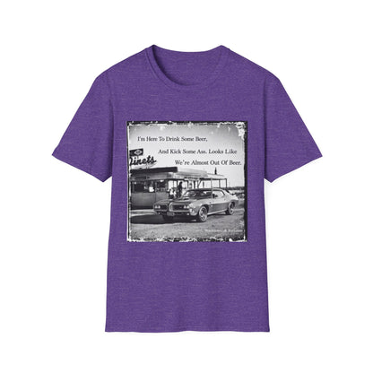 Fun Beer Lover's Unisex T-Shirt, Casual Outfit, Gift for Beer Enthusiasts, Weekend Party Top, Men's and Women's Apparel