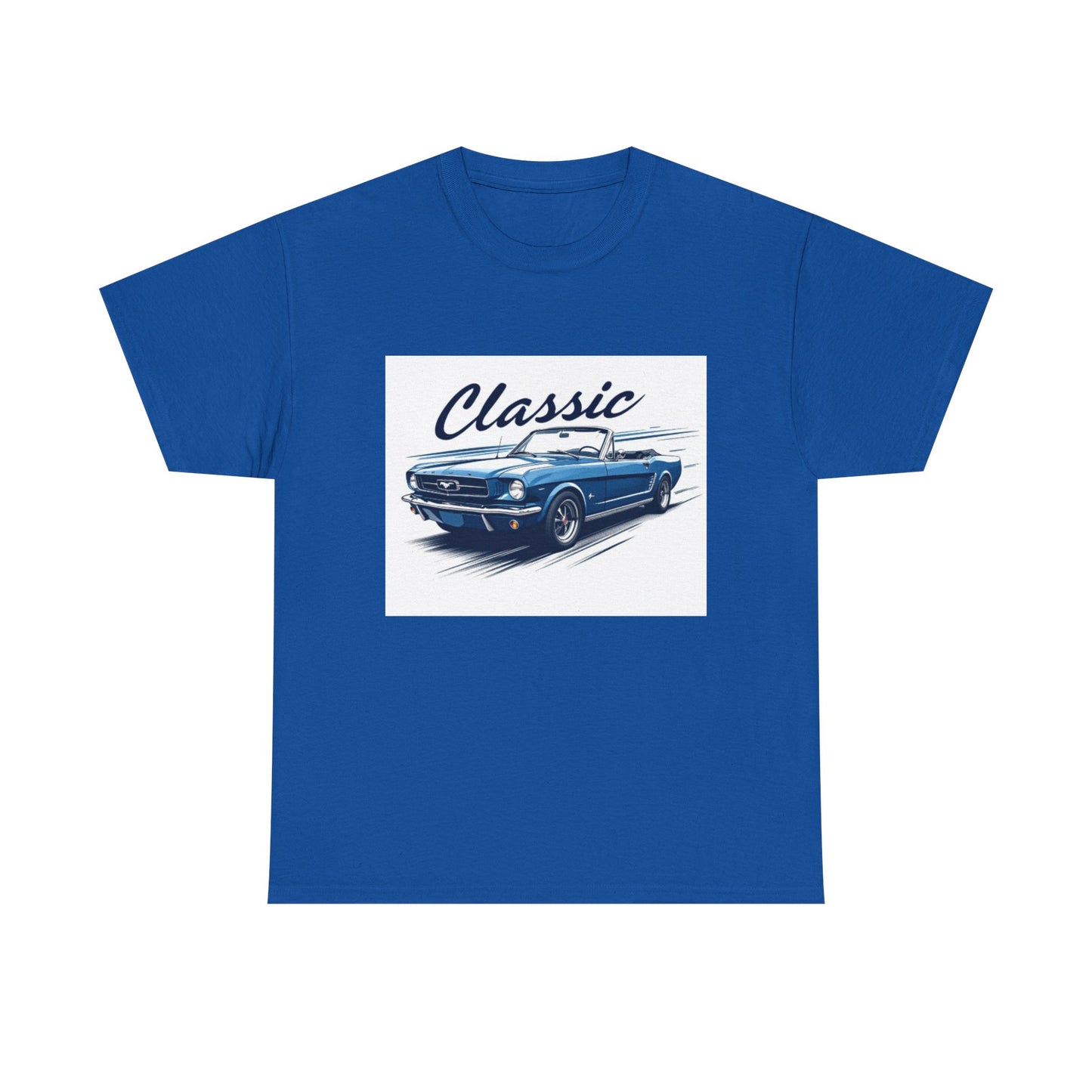 Classic Car Lover Unisex Heavy Cotton Tee | Vintage Auto Graphic Shirt, Gift for Car Enthusiasts, Retro Apparel, Father’s Day Gift