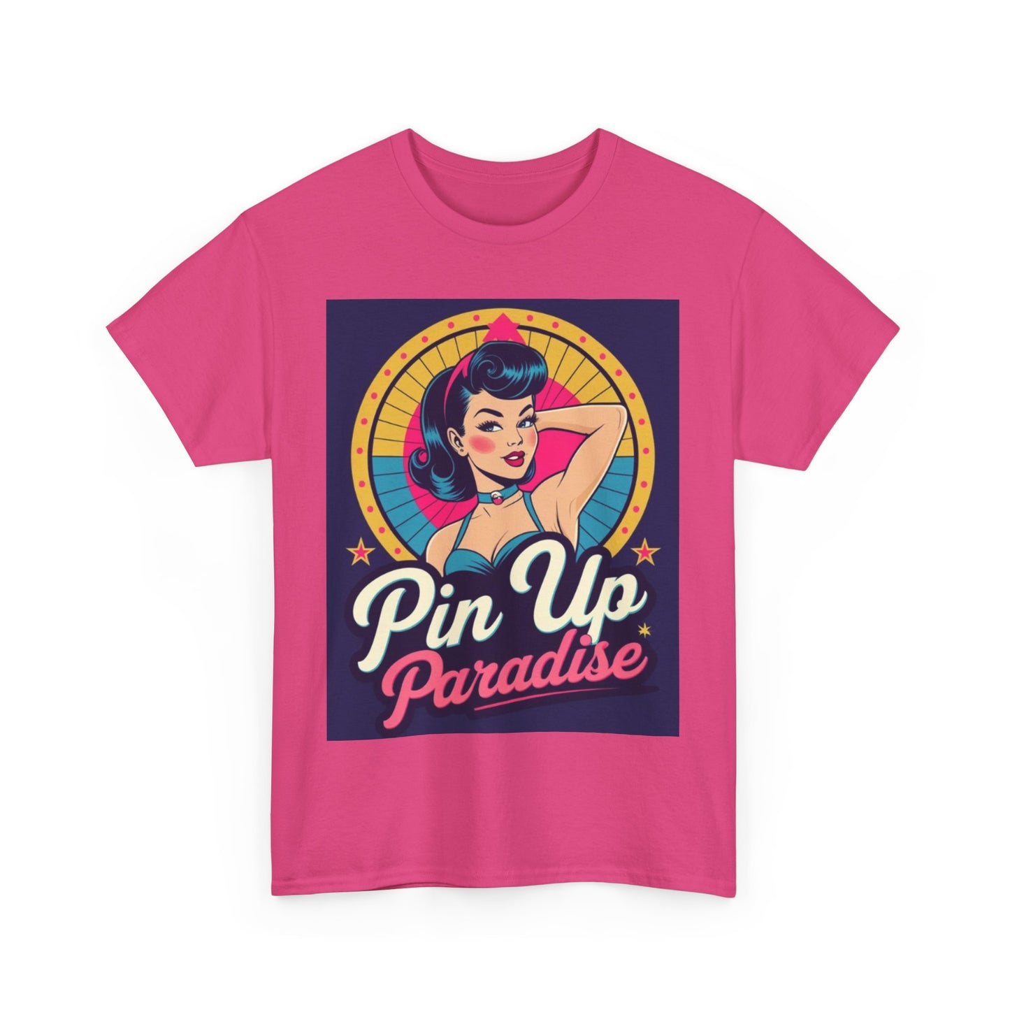 Vintage Pin Up T-Shirt, Retro Unisex Tee, Nostalgic Graphic Shirt, Casual Wear, Gift for Her, Summer Essential