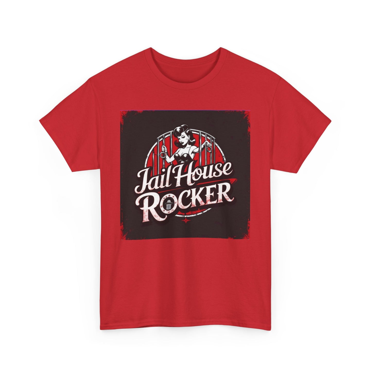Jail House Rocker Tee, Vintage Music Shirt, Rock and Roll Gift, Unisex Graphic T-Shirt, Concert Outfit, Casual Wear