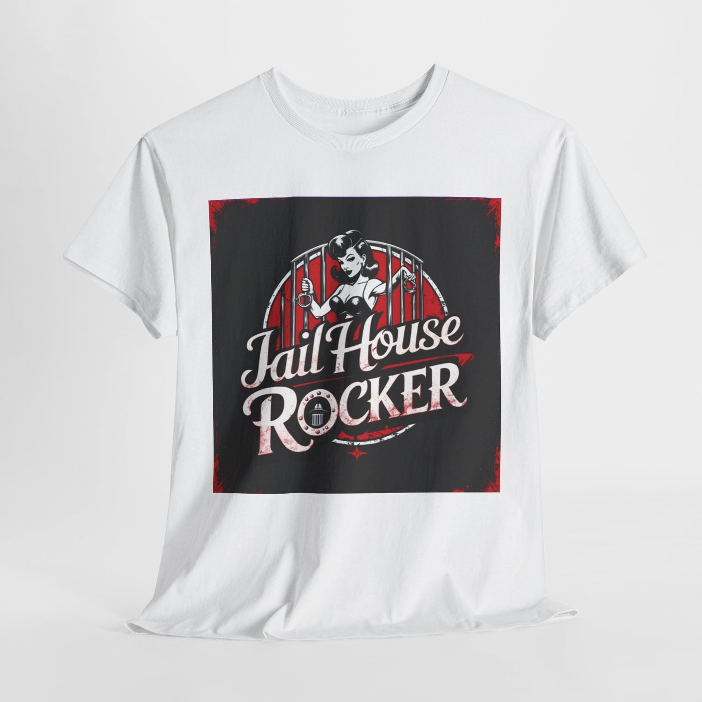 Jail House Rocker Tee, Vintage Music Shirt, Rock and Roll Gift, Unisex Graphic T-Shirt, Concert Outfit, Casual Wear