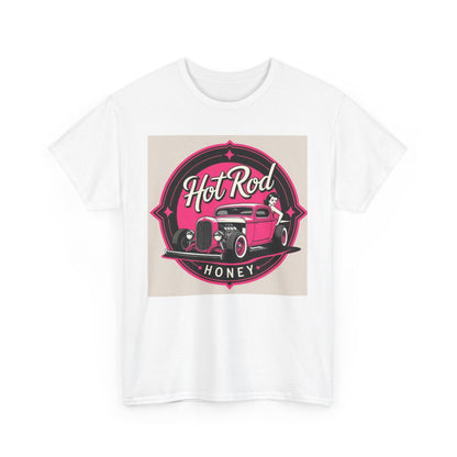 Retro Hot Rod Unisex Heavy Cotton Tee, Vintage Car Shirt, Automotive Gift, Classic Car Lovers Tee, Birthday Gift for Him, Unisex Apparel