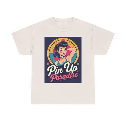 Vintage Pin Up T-Shirt, Retro Unisex Tee, Nostalgic Graphic Shirt, Casual Wear, Gift for Her, Summer Essential