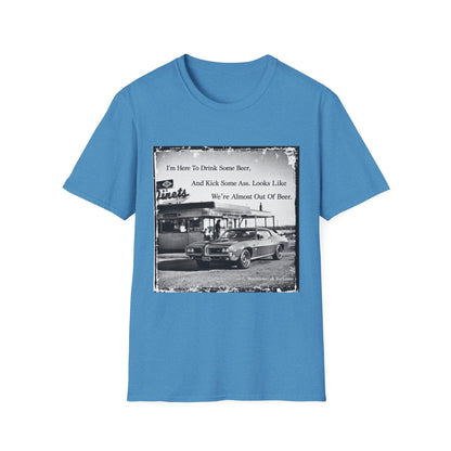 Fun Beer Lover's Unisex T-Shirt, Casual Outfit, Gift for Beer Enthusiasts, Weekend Party Top, Men's and Women's Apparel