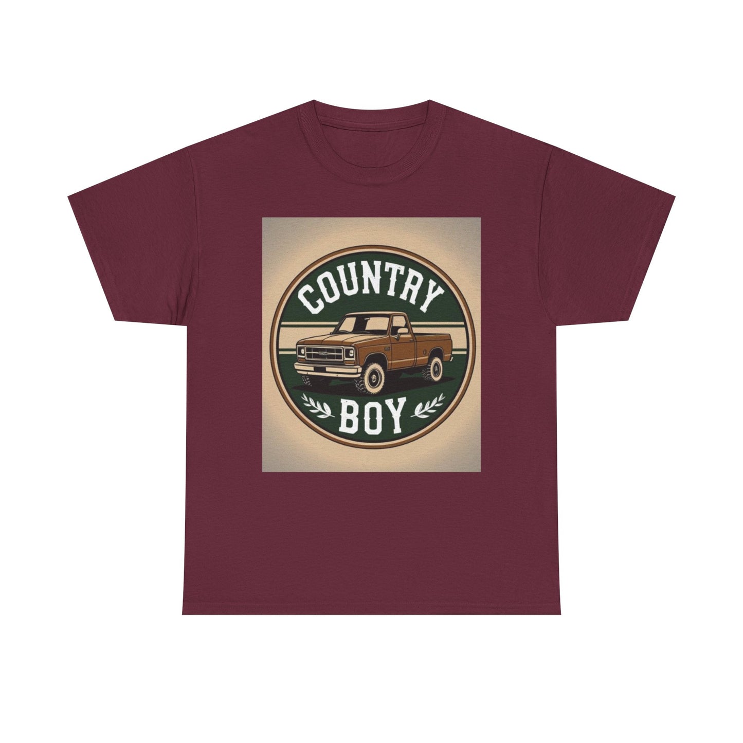 Country Boy Unisex Tee | Laid-Back Style, Perfect for Outdoors, Gift for Him, Casual Wear, Rustic Vibes, Everyday Comfort