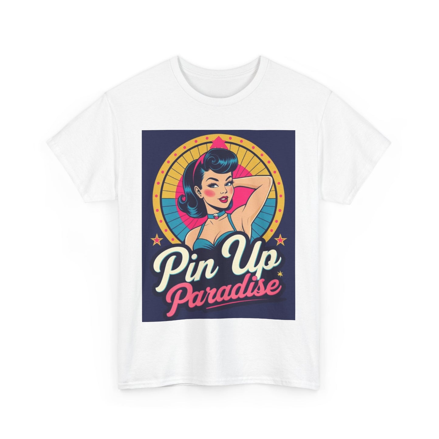 Vintage Pin Up T-Shirt, Retro Unisex Tee, Nostalgic Graphic Shirt, Casual Wear, Gift for Her, Summer Essential