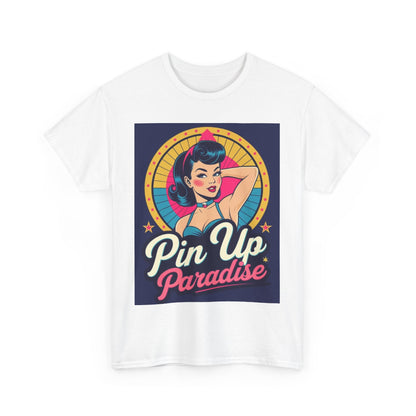 Vintage Pin Up T-Shirt, Retro Unisex Tee, Nostalgic Graphic Shirt, Casual Wear, Gift for Her, Summer Essential