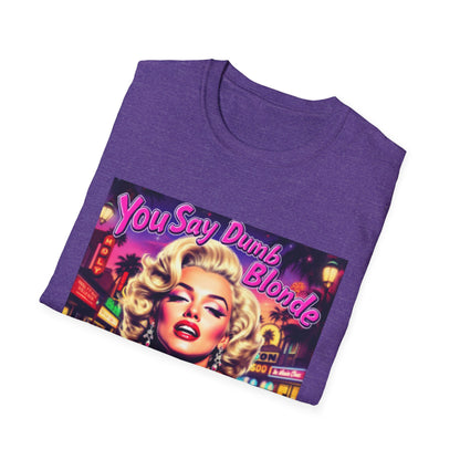 Marilyn Monroe Graphic T-Shirt, Vintage Style Tee, Funny Quote Top, Gift for Friends, Casual Apparel