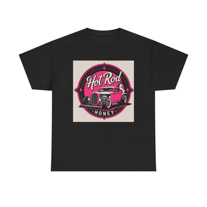 Retro Hot Rod Unisex Heavy Cotton Tee, Vintage Car Shirt, Automotive Gift, Classic Car Lovers Tee, Birthday Gift for Him, Unisex Apparel
