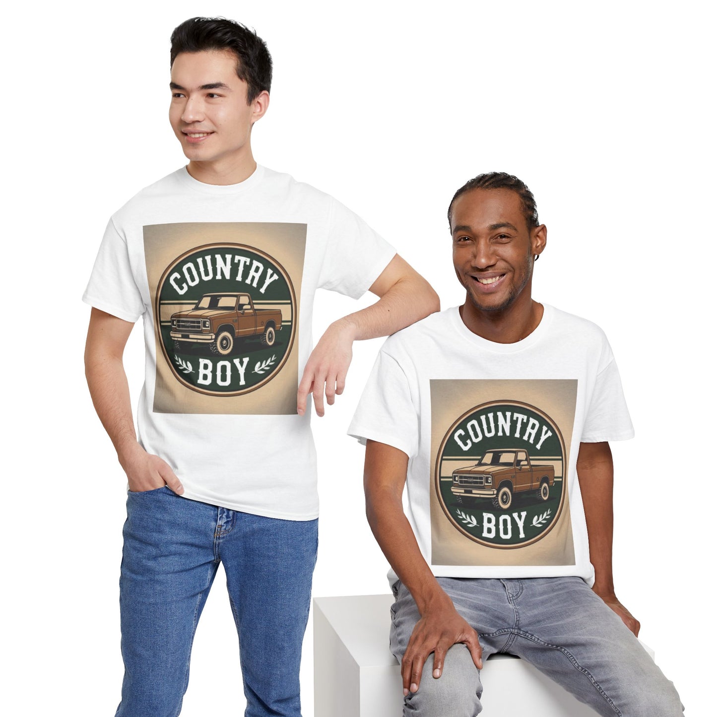 Country Boy Unisex Tee | Laid-Back Style, Perfect for Outdoors, Gift for Him, Casual Wear, Rustic Vibes, Everyday Comfort