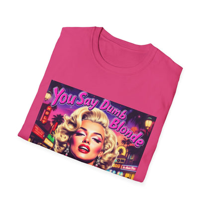 Marilyn Monroe Graphic T-Shirt, Vintage Style Tee, Funny Quote Top, Gift for Friends, Casual Apparel
