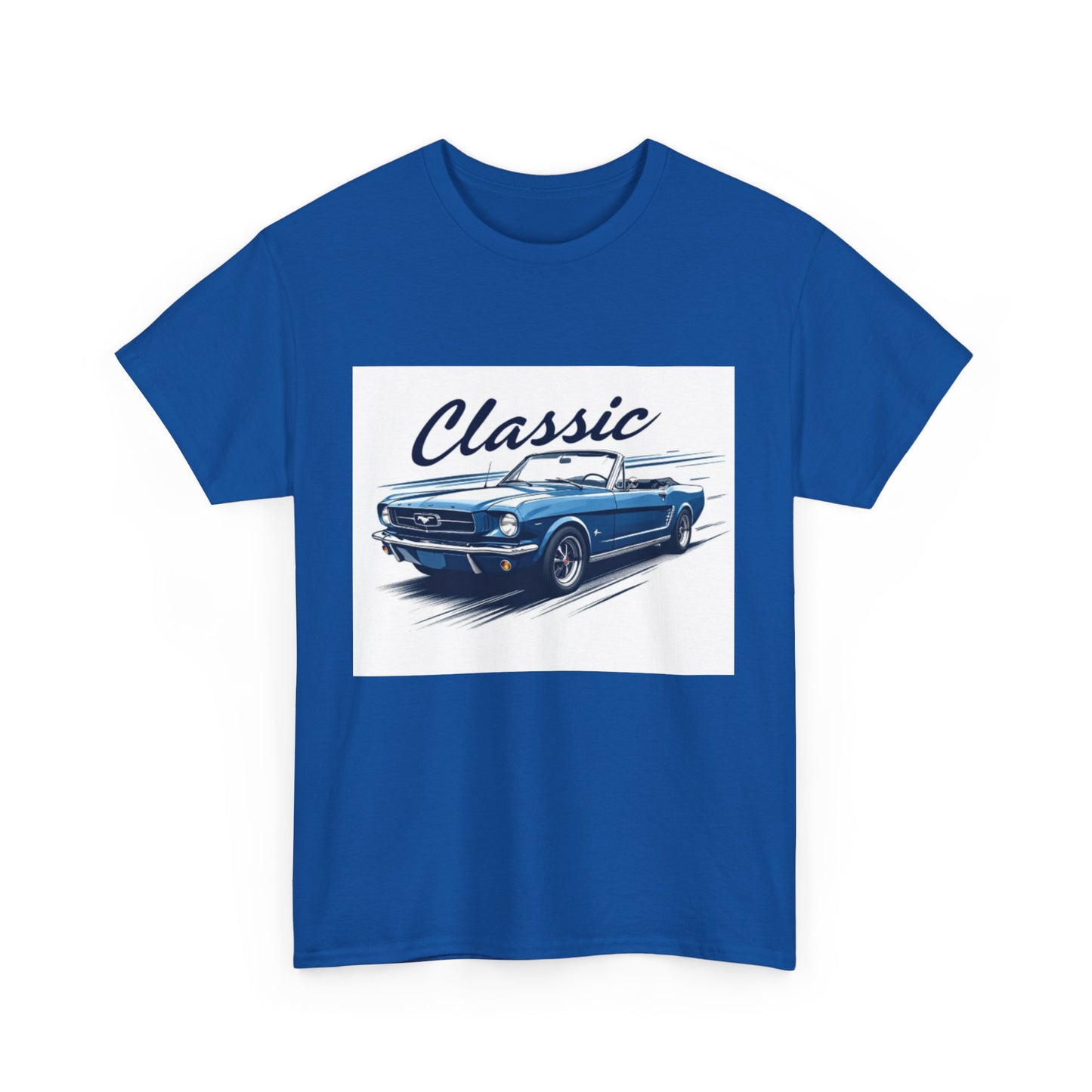 Classic Car Lover Unisex Heavy Cotton Tee | Vintage Auto Graphic Shirt, Gift for Car Enthusiasts, Retro Apparel, Father’s Day Gift
