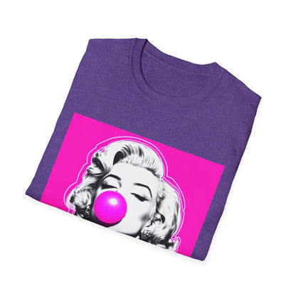 Pop Art Marilyn Monroe T-Shirt, Vintage Style Tee, Unisex Graphic Shirt, Retro Gift, Fun Everyday Wear, 90s Inspired Fashion