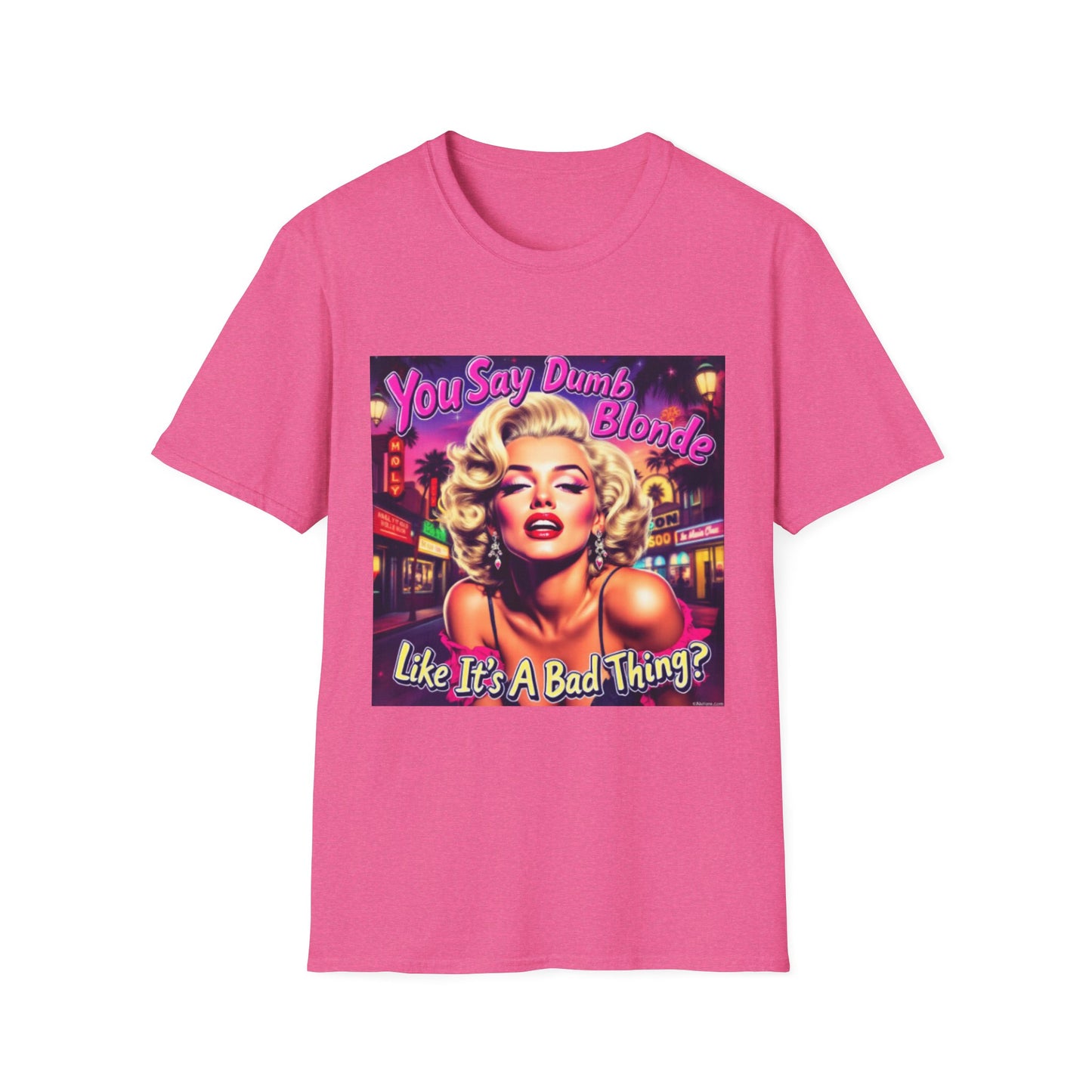 Marilyn Monroe Graphic T-Shirt, Vintage Style Tee, Funny Quote Top, Gift for Friends, Casual Apparel