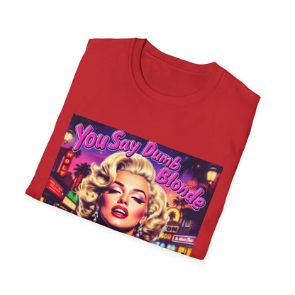 Marilyn Monroe Graphic T-Shirt, Vintage Style Tee, Funny Quote Top, Gift for Friends, Casual Apparel