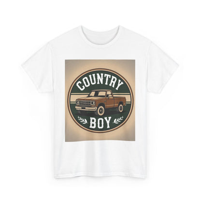 Country Boy Unisex Tee | Laid-Back Style, Perfect for Outdoors, Gift for Him, Casual Wear, Rustic Vibes, Everyday Comfort
