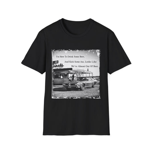 Fun Beer Lover's Unisex T-Shirt, Casual Outfit, Gift for Beer Enthusiasts, Weekend Party Top, Men's and Women's Apparel