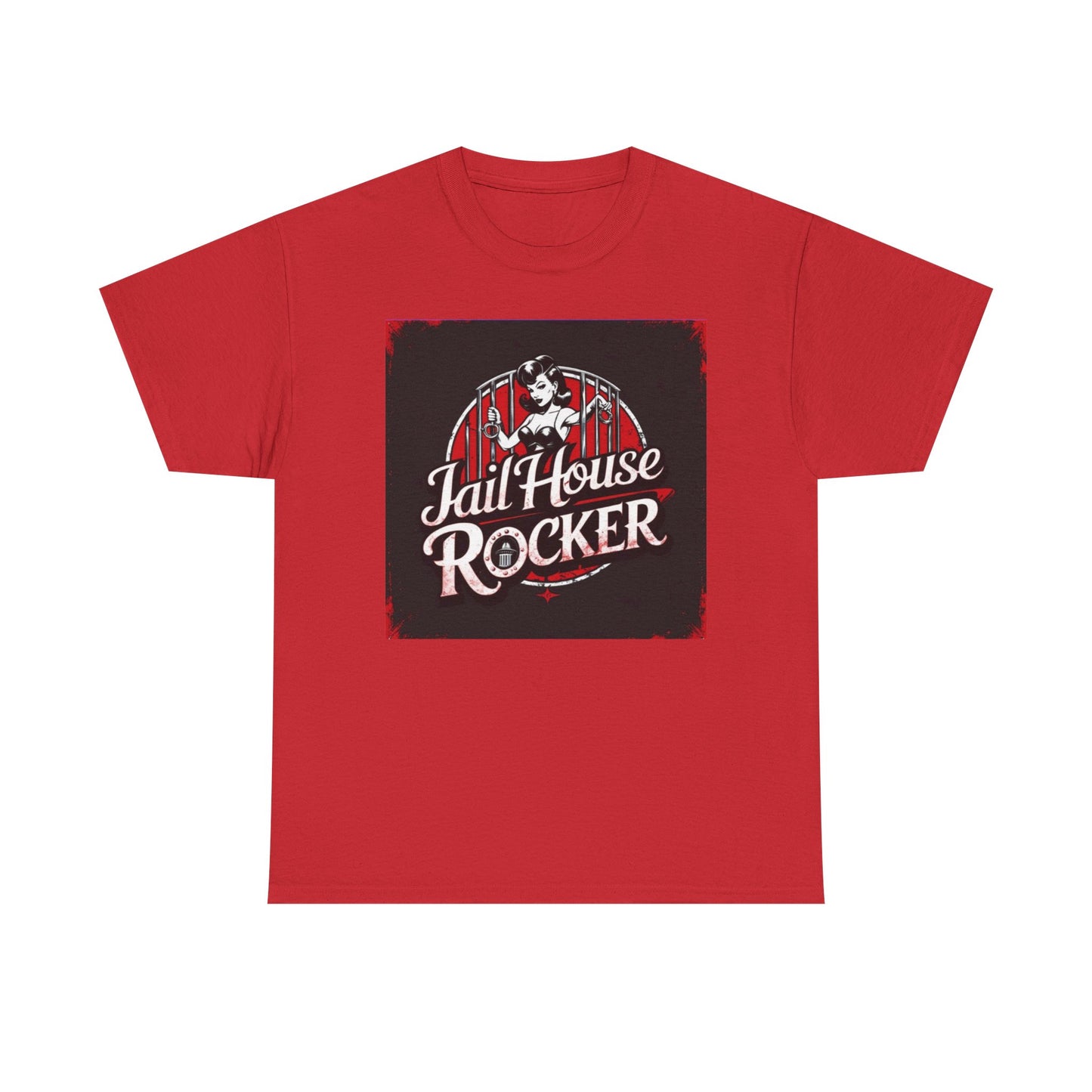 Jail House Rocker Tee, Vintage Music Shirt, Rock and Roll Gift, Unisex Graphic T-Shirt, Concert Outfit, Casual Wear