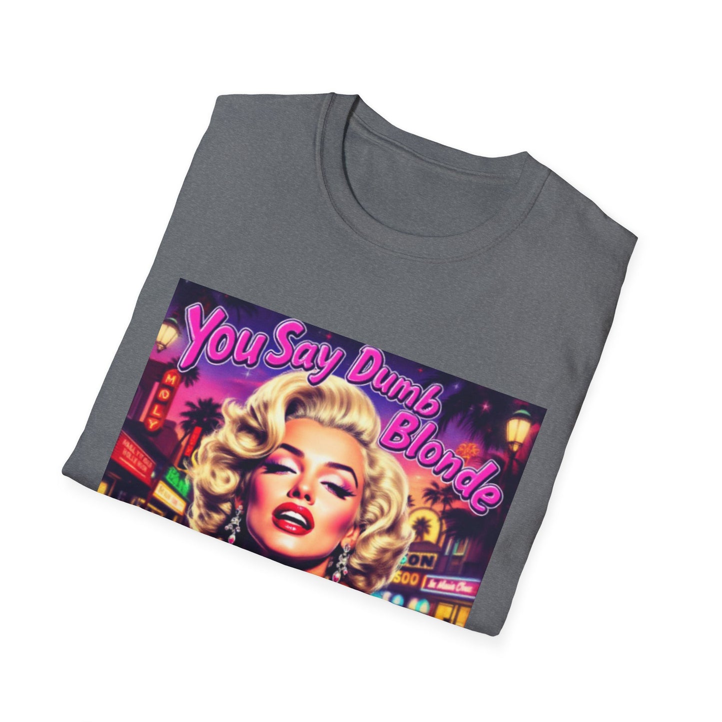 Marilyn Monroe Graphic T-Shirt, Vintage Style Tee, Funny Quote Top, Gift for Friends, Casual Apparel