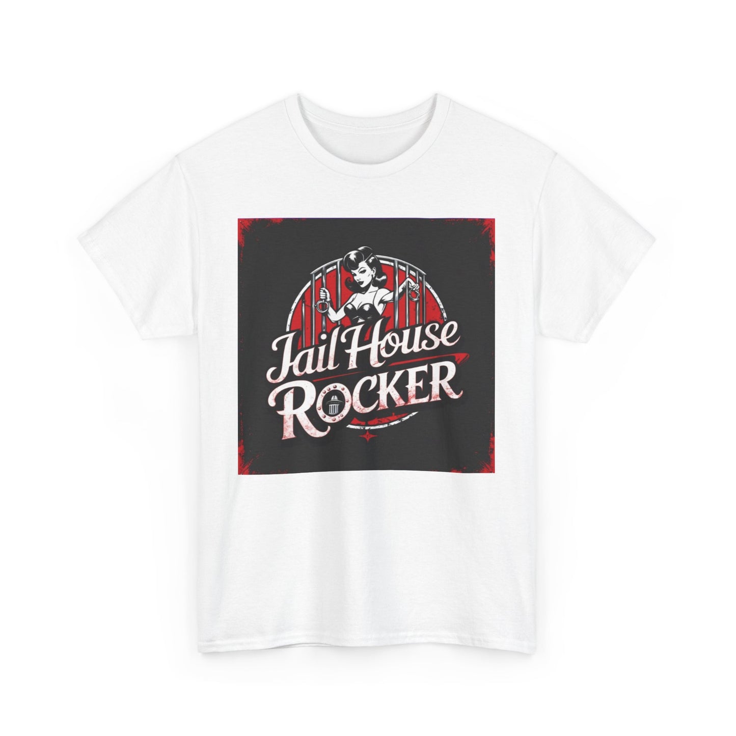 Jail House Rocker Tee, Vintage Music Shirt, Rock and Roll Gift, Unisex Graphic T-Shirt, Concert Outfit, Casual Wear