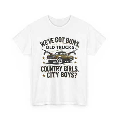 Country Vibe Tee - Unisex Heavy Cotton T-Shirt for Outdoor Lovers, Perfect for Country Events, Casual Wear, and Gifting