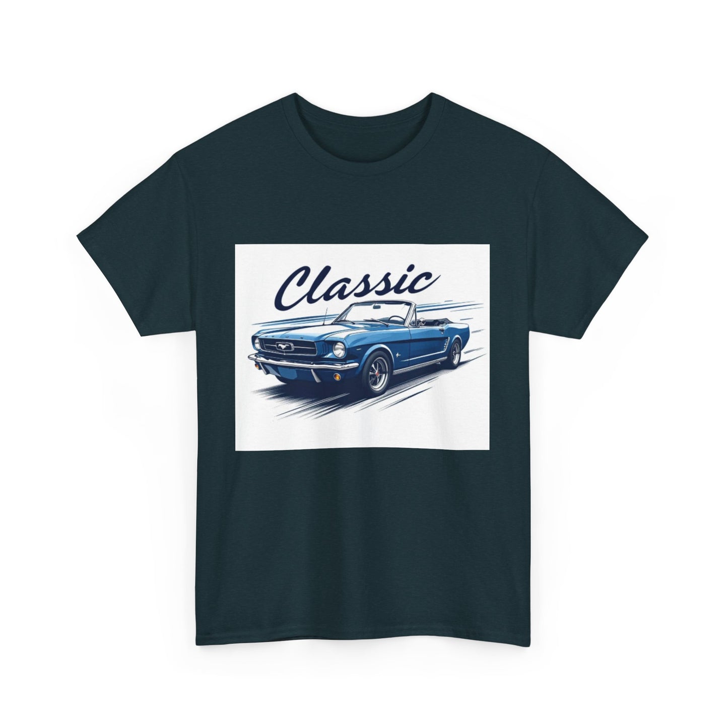Classic Car Lover Unisex Heavy Cotton Tee | Vintage Auto Graphic Shirt, Gift for Car Enthusiasts, Retro Apparel, Father’s Day Gift