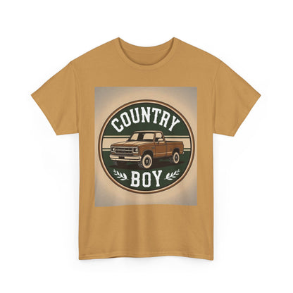 Country Boy Unisex Tee | Laid-Back Style, Perfect for Outdoors, Gift for Him, Casual Wear, Rustic Vibes, Everyday Comfort