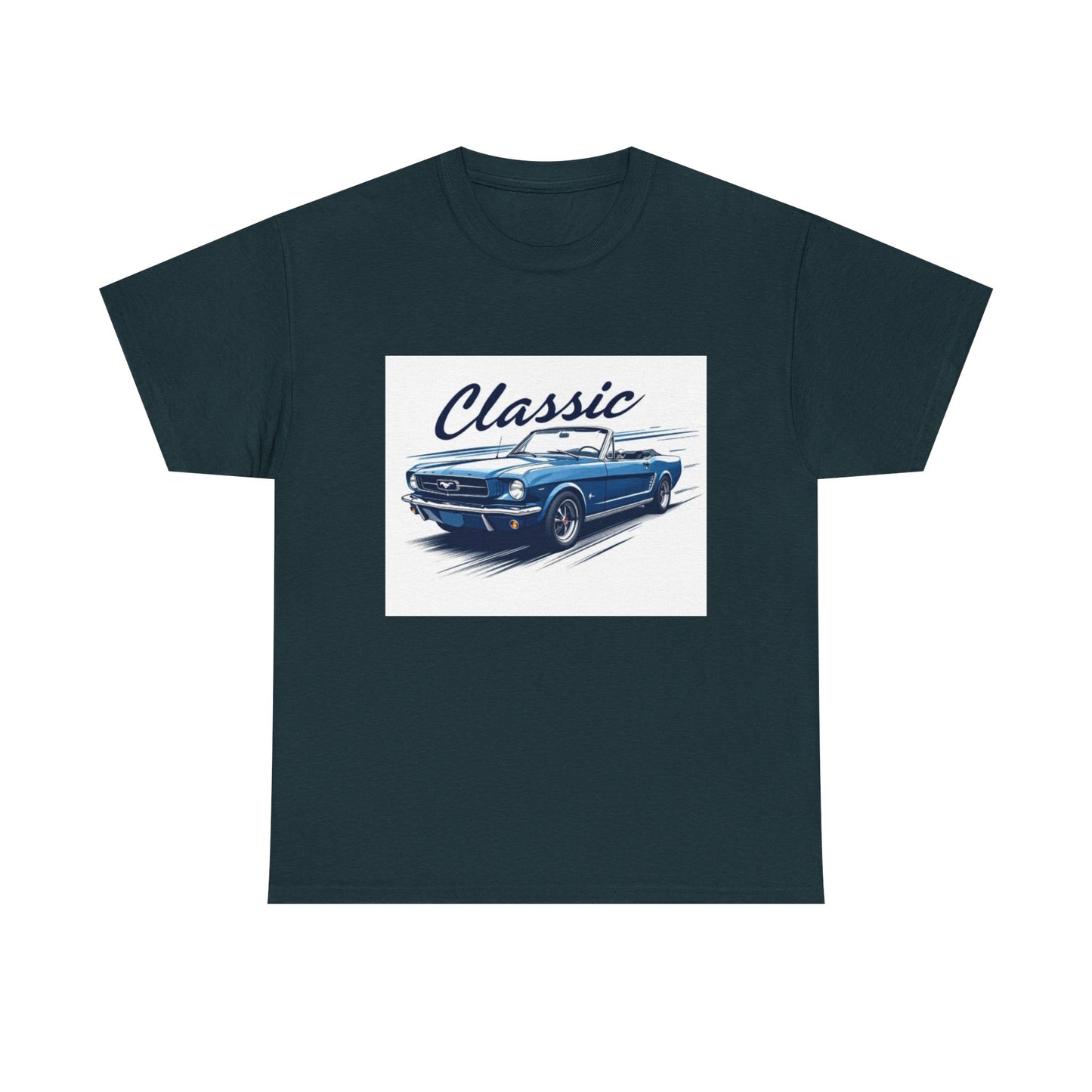 Classic Car Lover Unisex Heavy Cotton Tee | Vintage Auto Graphic Shirt, Gift for Car Enthusiasts, Retro Apparel, Father’s Day Gift