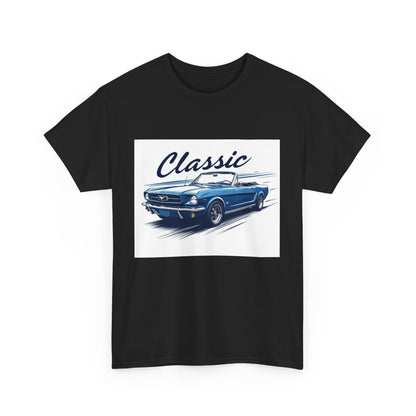 Classic Car Lover Unisex Heavy Cotton Tee | Vintage Auto Graphic Shirt, Gift for Car Enthusiasts, Retro Apparel, Father’s Day Gift