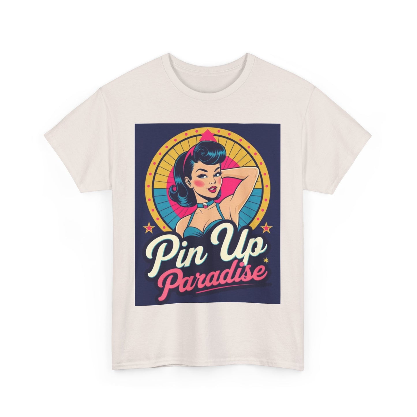 Vintage Pin Up T-Shirt, Retro Unisex Tee, Nostalgic Graphic Shirt, Casual Wear, Gift for Her, Summer Essential