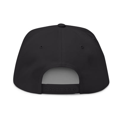 Renegade Outlaw Flat Bill Cap, Urban Style Hat, Bold Fashion Accessory, Perfect Gift for Hikers, Adventurers, Festive Events