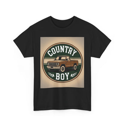Country Boy Unisex Tee | Laid-Back Style, Perfect for Outdoors, Gift for Him, Casual Wear, Rustic Vibes, Everyday Comfort