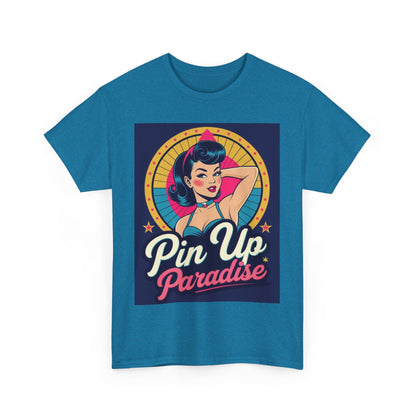 Vintage Pin Up T-Shirt, Retro Unisex Tee, Nostalgic Graphic Shirt, Casual Wear, Gift for Her, Summer Essential