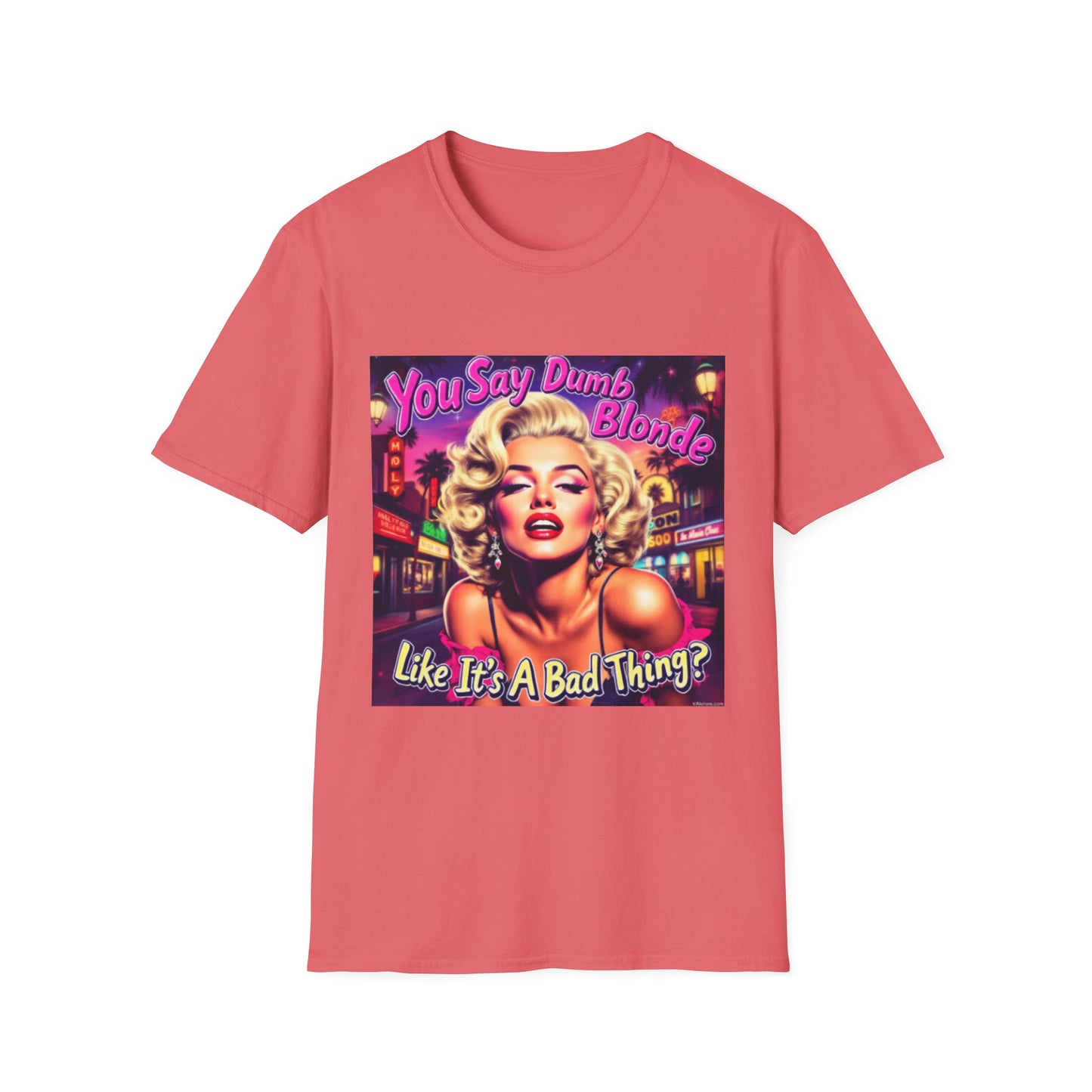 Marilyn Monroe Graphic T-Shirt, Vintage Style Tee, Funny Quote Top, Gift for Friends, Casual Apparel