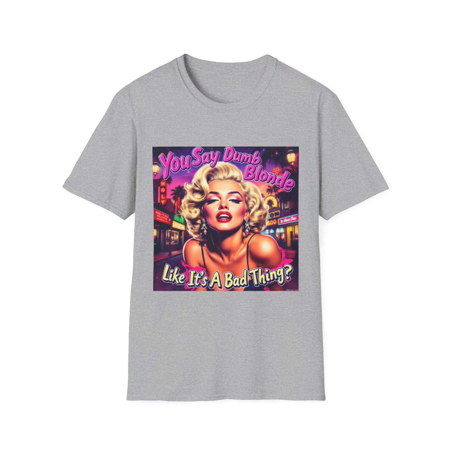 Marilyn Monroe Graphic T-Shirt, Vintage Style Tee, Funny Quote Top, Gift for Friends, Casual Apparel