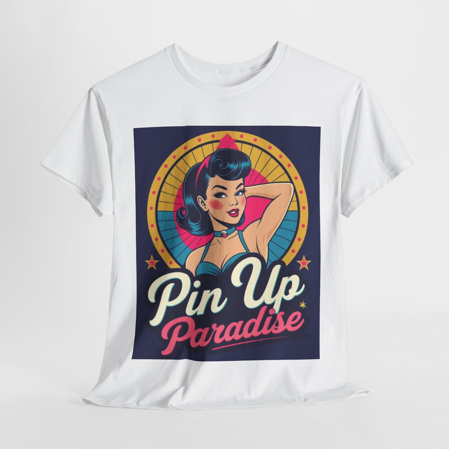 Vintage Pin Up T-Shirt, Retro Unisex Tee, Nostalgic Graphic Shirt, Casual Wear, Gift for Her, Summer Essential