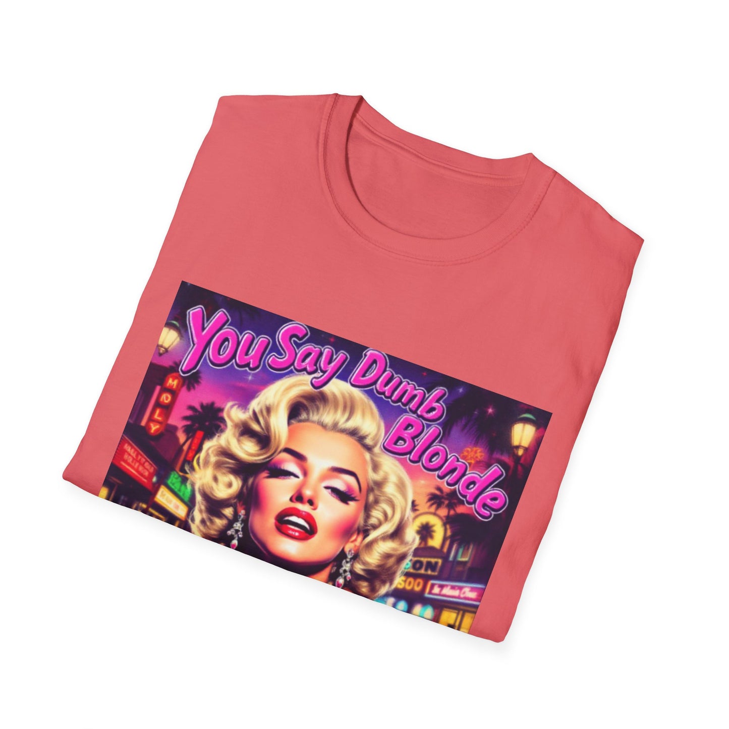 Marilyn Monroe Graphic T-Shirt, Vintage Style Tee, Funny Quote Top, Gift for Friends, Casual Apparel
