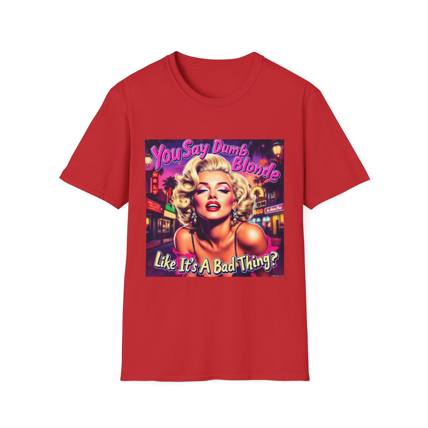 Marilyn Monroe Graphic T-Shirt, Vintage Style Tee, Funny Quote Top, Gift for Friends, Casual Apparel