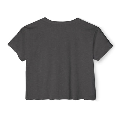 Gothic Art Crop Top, Women's Festival Tee, Alternative Fashion Top, Edgy Graphic Crop, Boho Summer Apparel, Music Festival Outfit