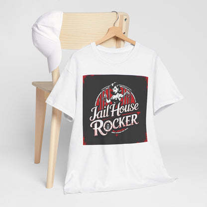 Jail House Rocker Tee, Vintage Music Shirt, Rock and Roll Gift, Unisex Graphic T-Shirt, Concert Outfit, Casual Wear