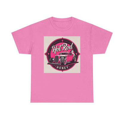 Retro Hot Rod Unisex Heavy Cotton Tee, Vintage Car Shirt, Automotive Gift, Classic Car Lovers Tee, Birthday Gift for Him, Unisex Apparel