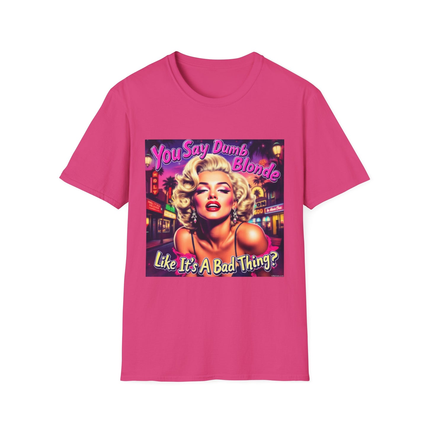 Marilyn Monroe Graphic T-Shirt, Vintage Style Tee, Funny Quote Top, Gift for Friends, Casual Apparel